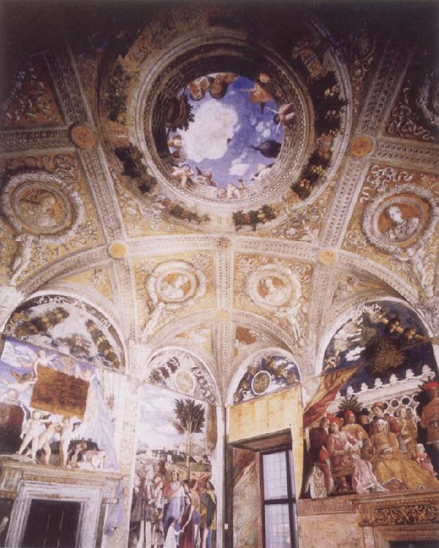 Andrea Mantegna Camera Picta,Ducal Palace Germany oil painting art